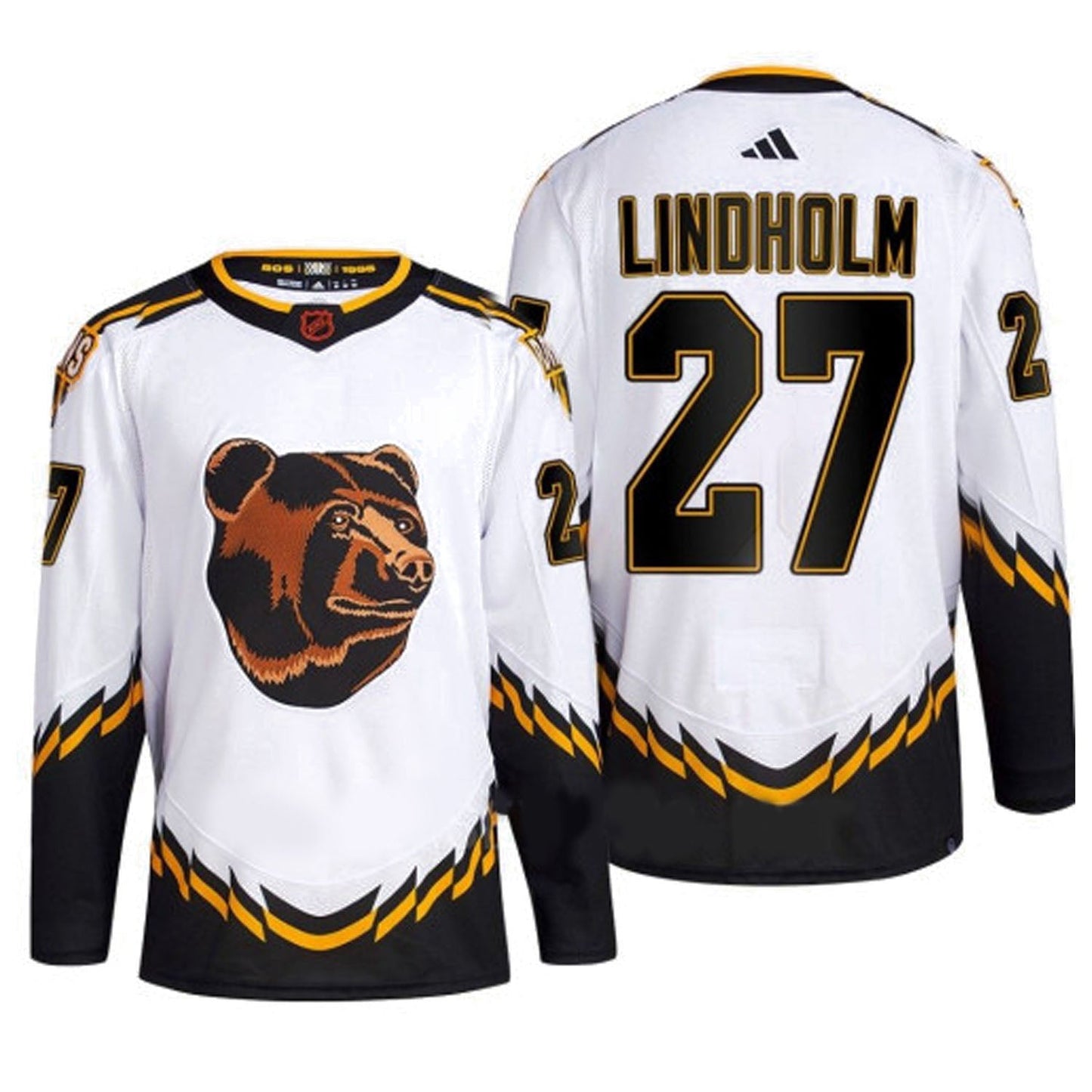 NHL Hampus Lindholm Boston Bruins 37 Jersey