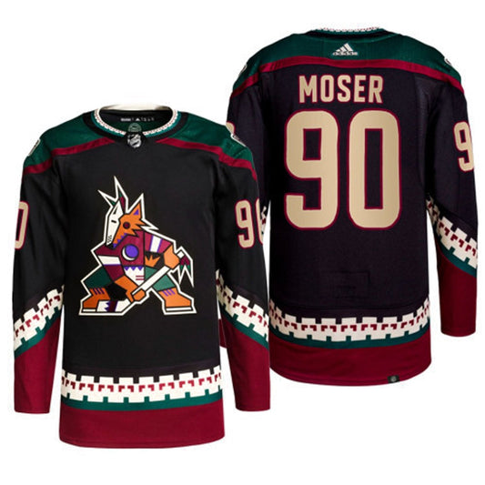 NHL J.J. Moser Arizona Coyotes 90 Jersey