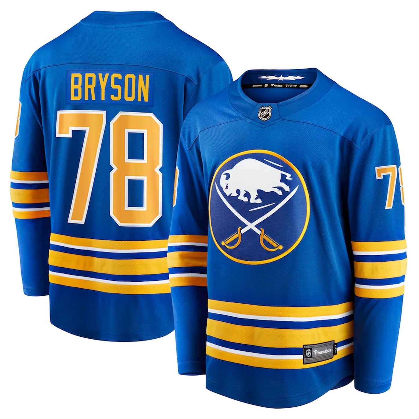NHL Jacob Bryson Buffalo Sabres 78 Jersey