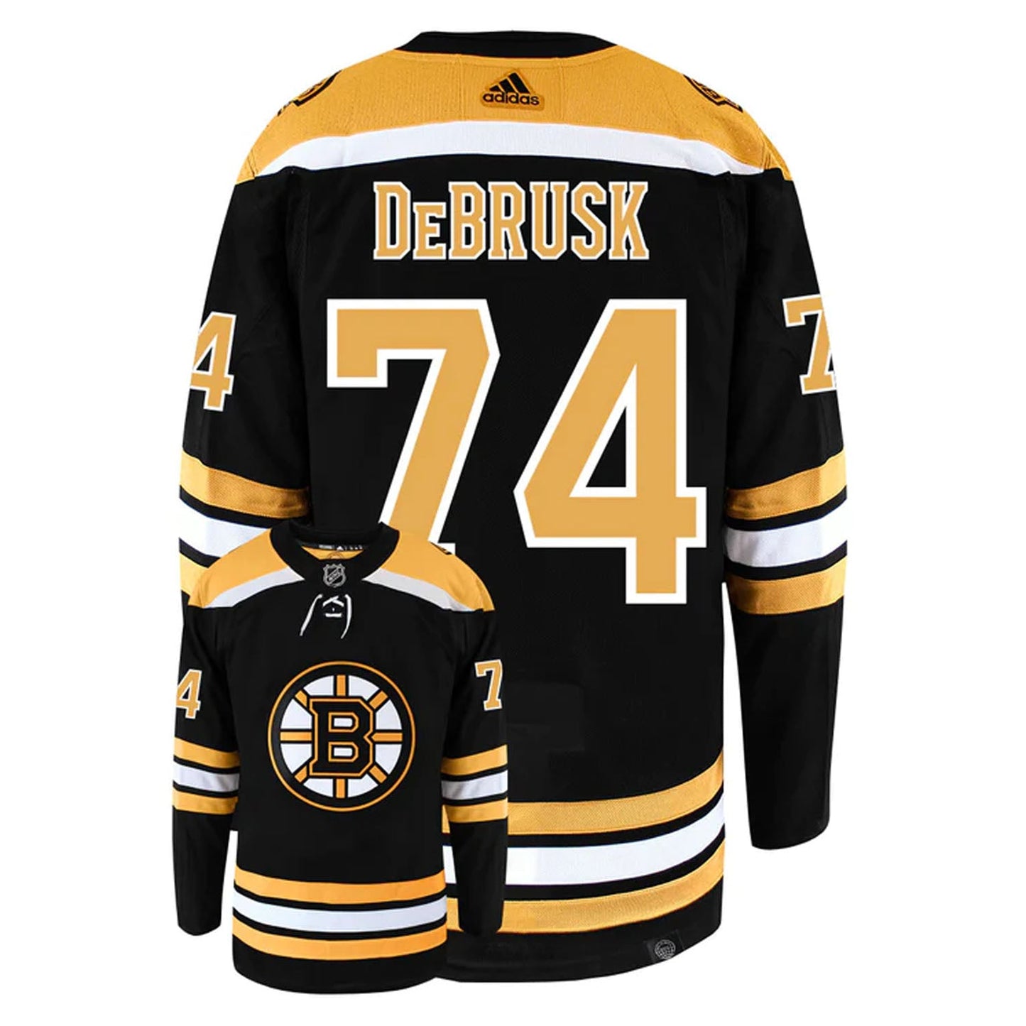 NHL Jake Debrusk Boston Bruins 74 Jersey