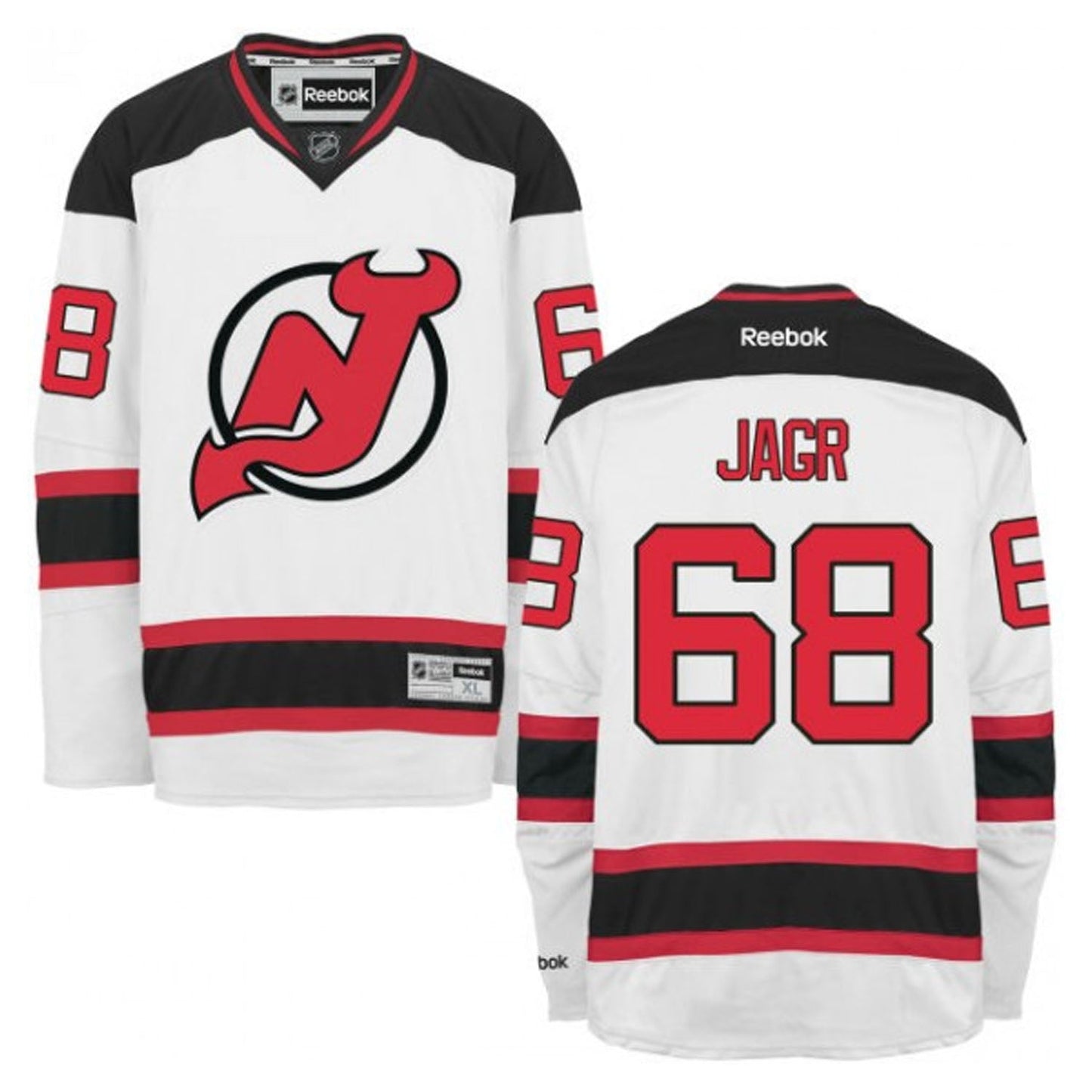 NHL Jaromir Jagr New Jersey Devils 68 Jersey