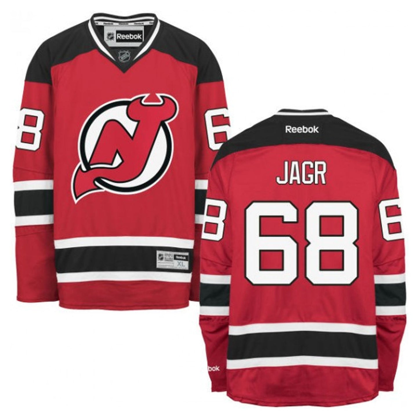 NHL Jaromir Jagr New Jersey Devils 68 Jersey