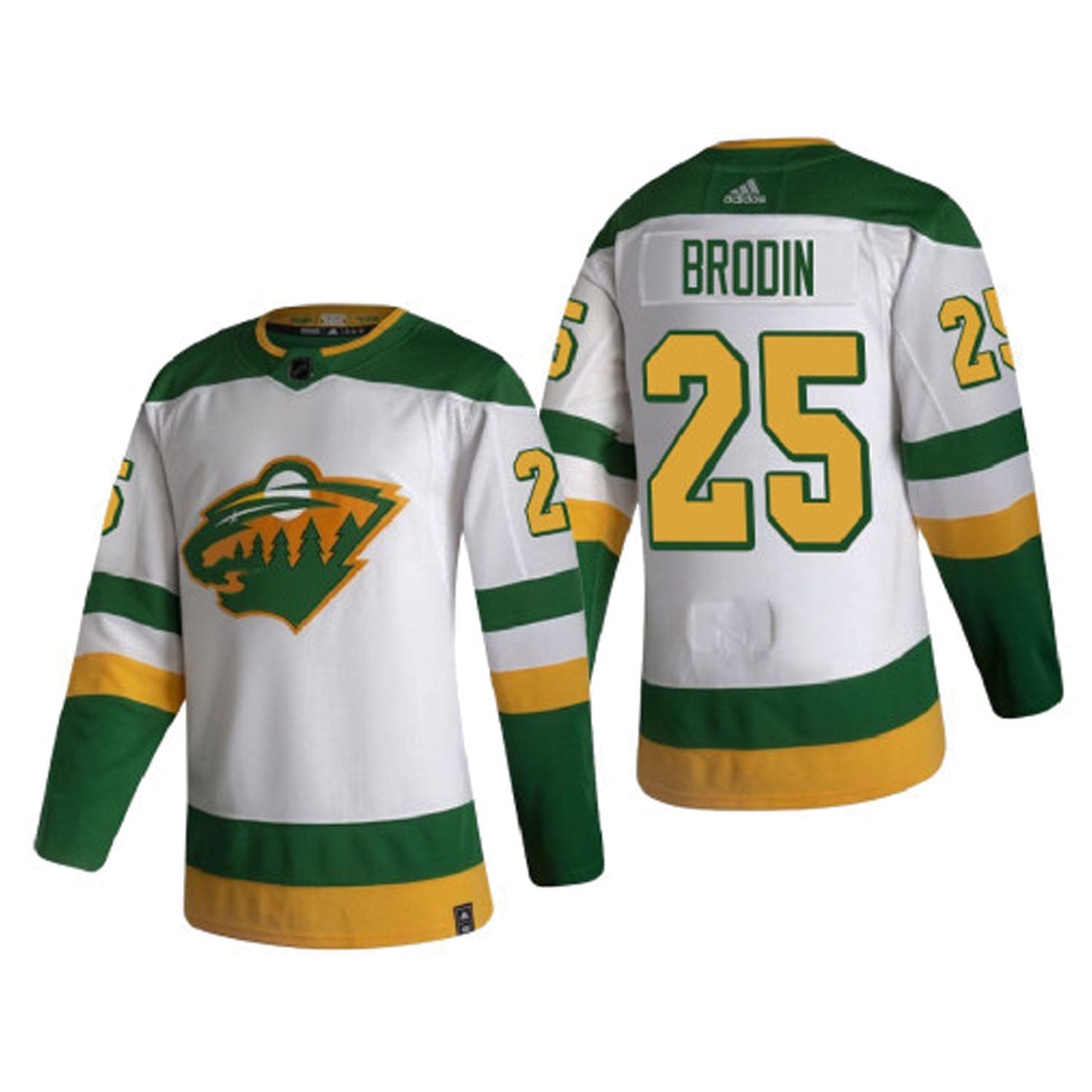 NHL Jonas Brodin Minnesota Wild 25 Jersey