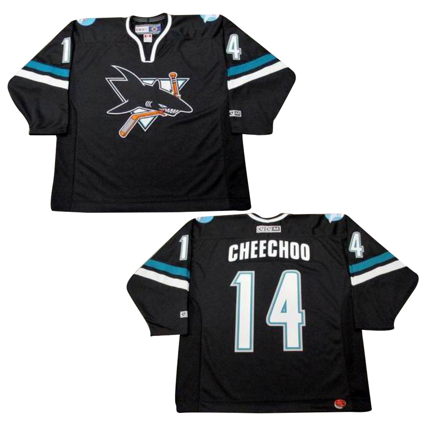 NHL Jonathan Cheechoo San Jose Sharks 14 Jersey