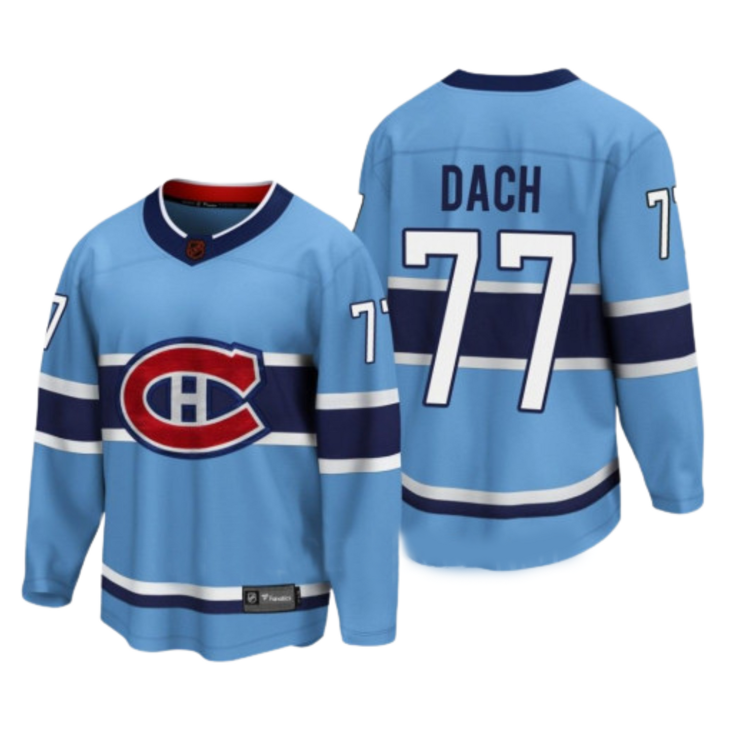 NHL Kirby Dach Montreal Canadiens 77 Jersey