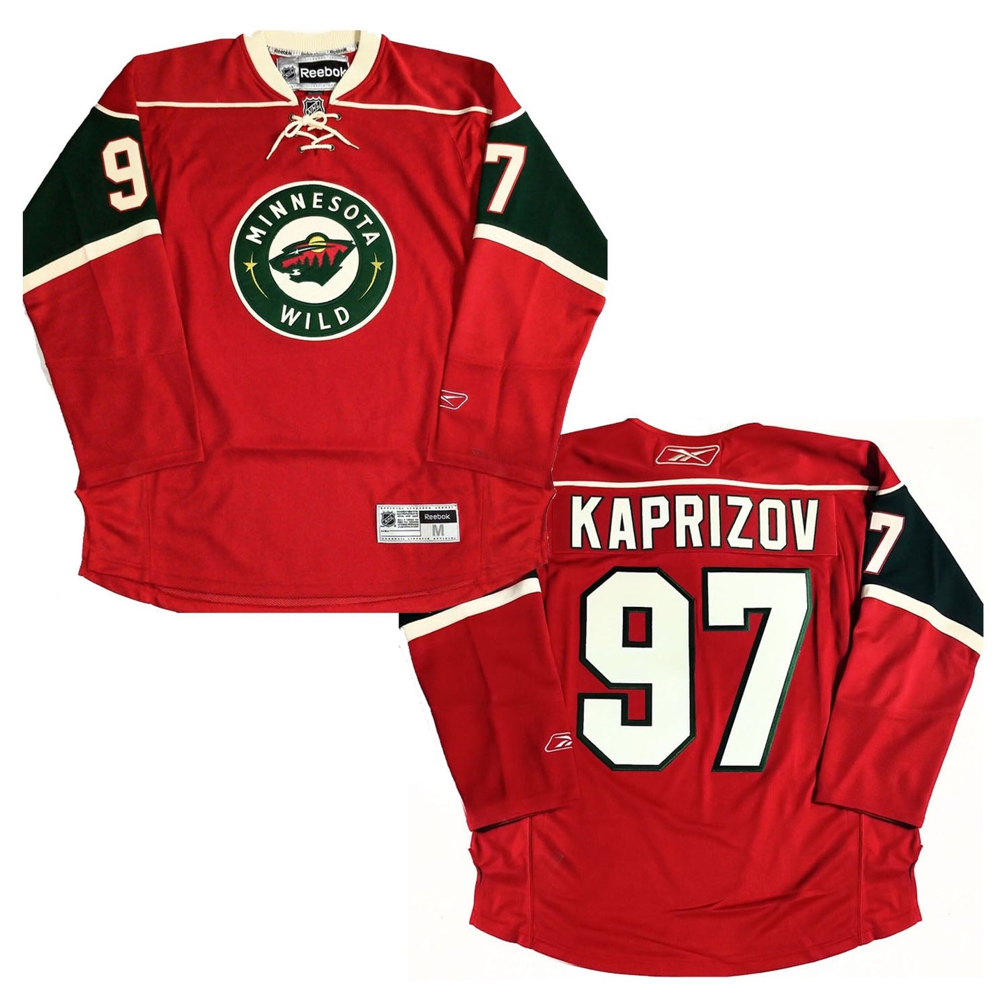 NHL Kirill Kaprizov Minnesota Wilds 97 Jersey
