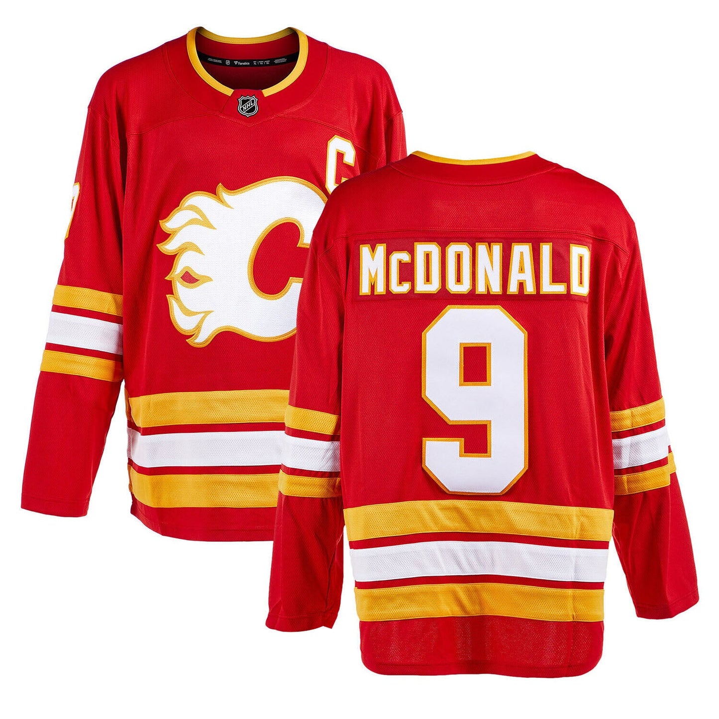 NHL Lanny McDonald Calgary Flames 9 Jersey