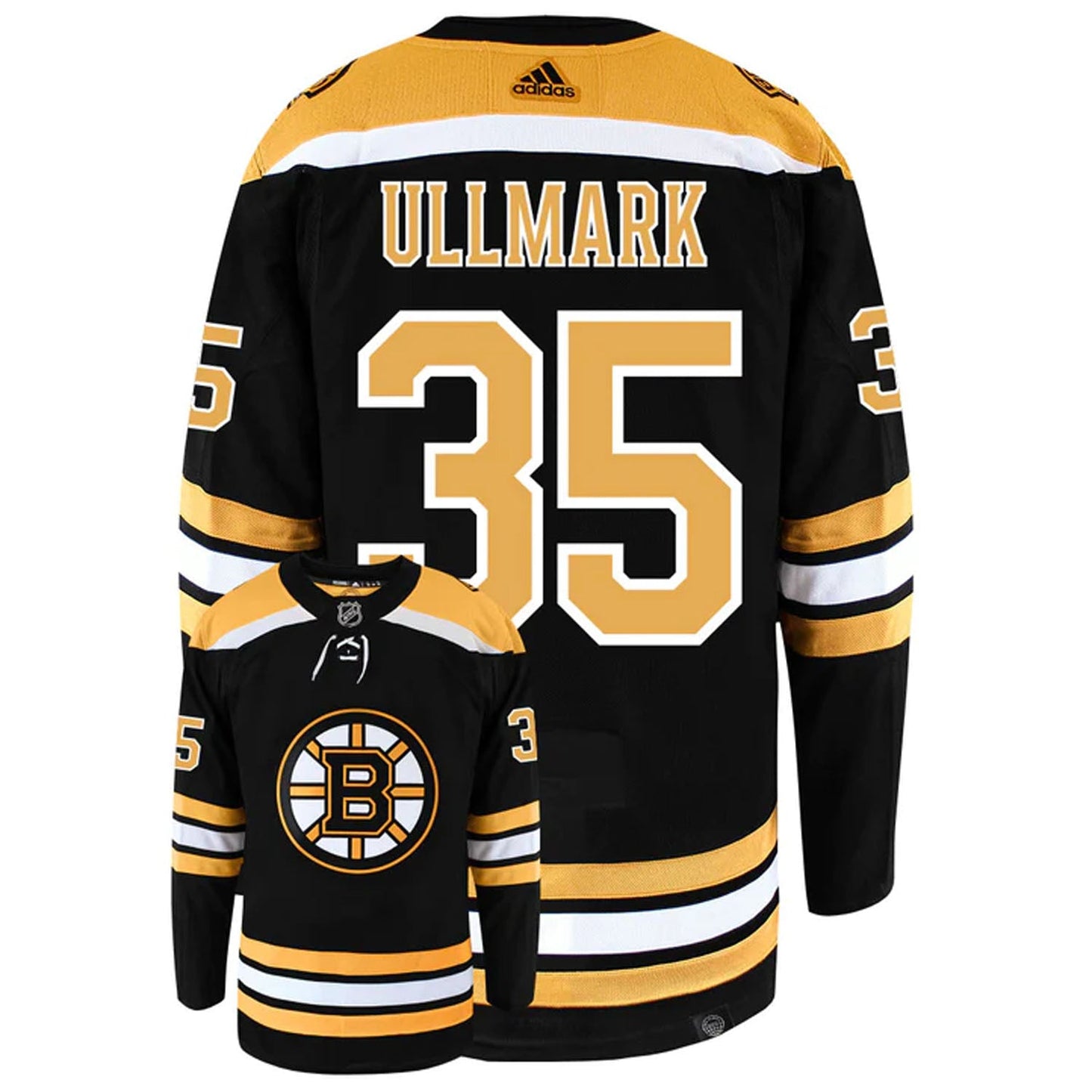 NHL Linus Ullmark Boston Bruins 35 Jersey