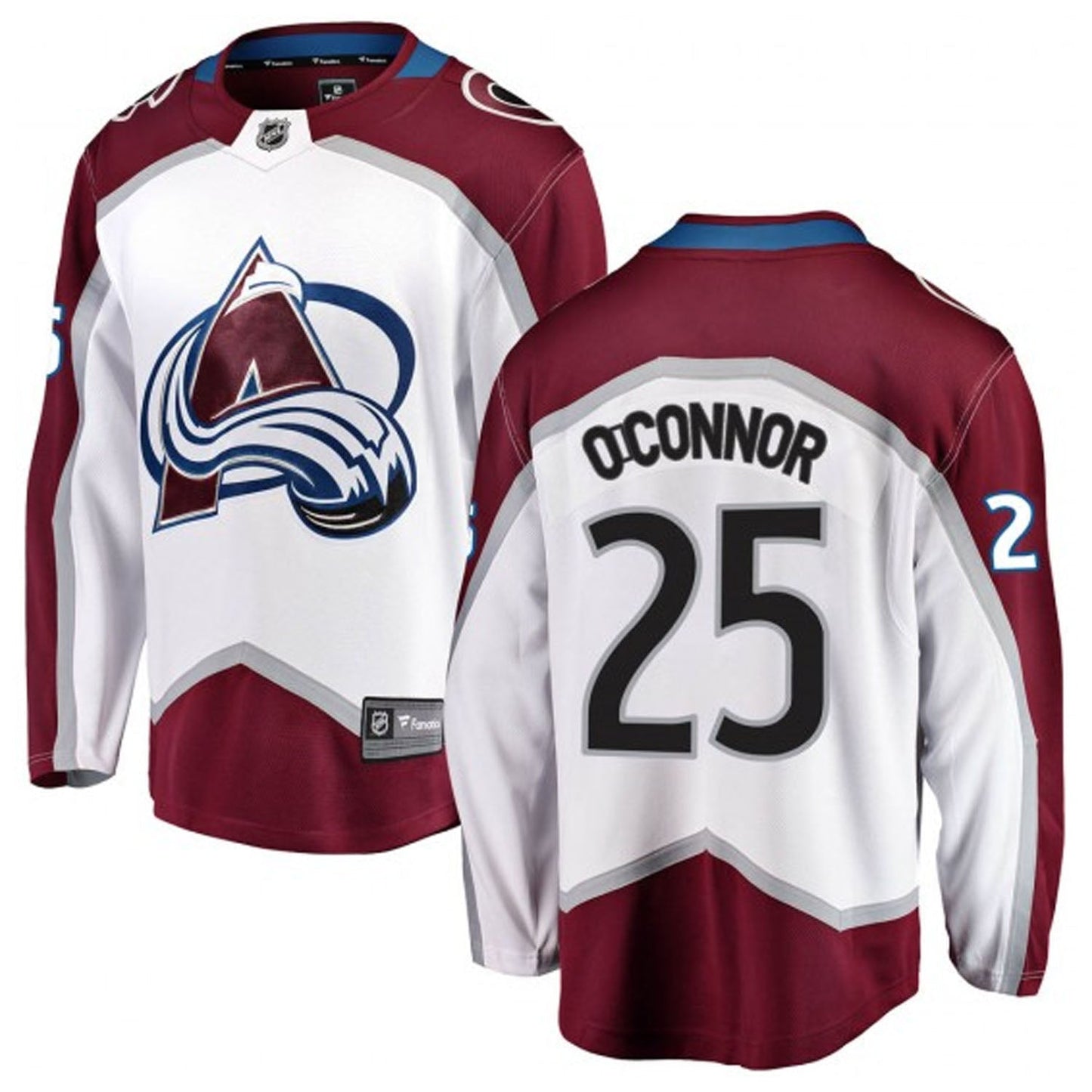 NHL Logan O'Connor Colorado Avalanche 25 Jersey