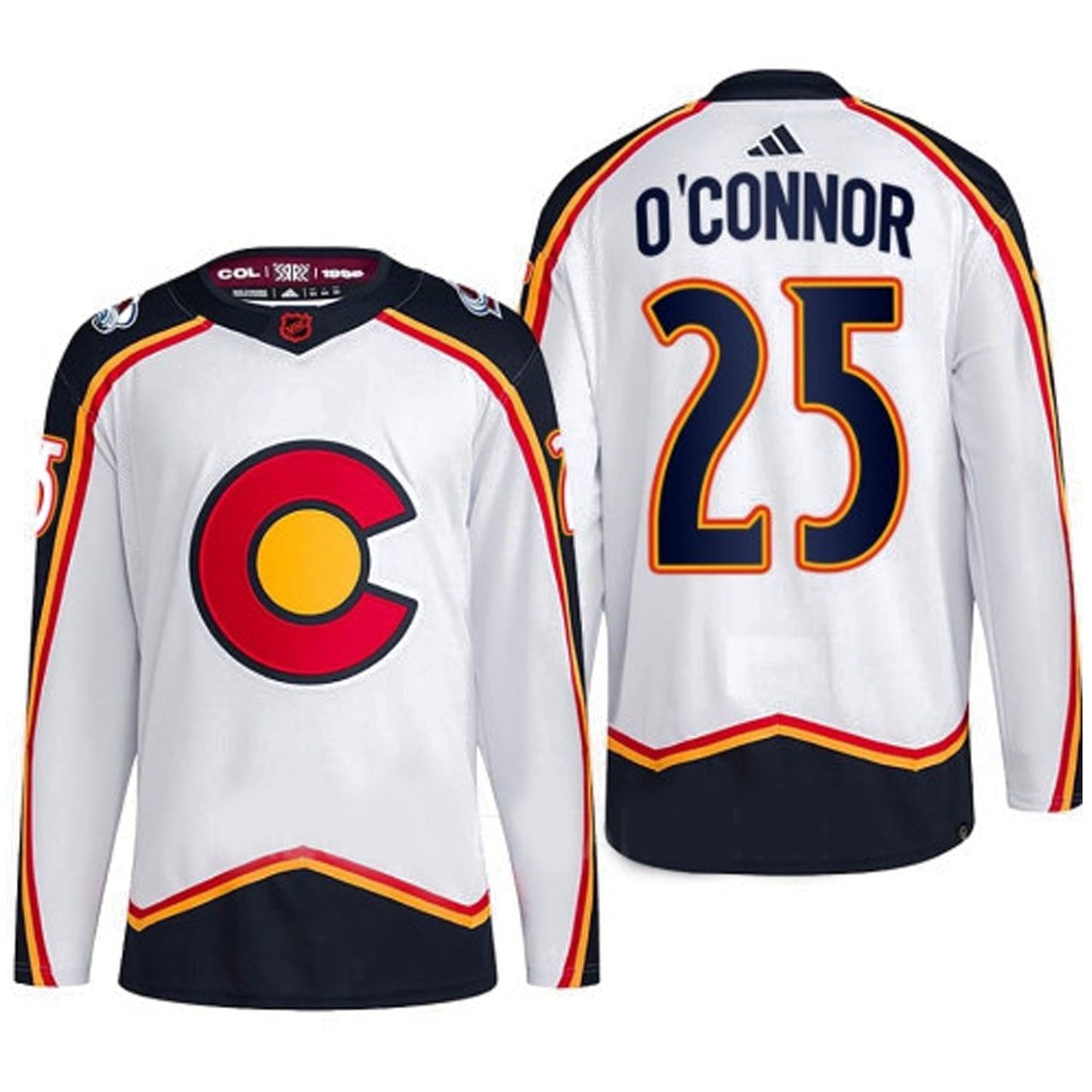 NHL Logan O'Connor Colorado Avalanche 25 Jersey