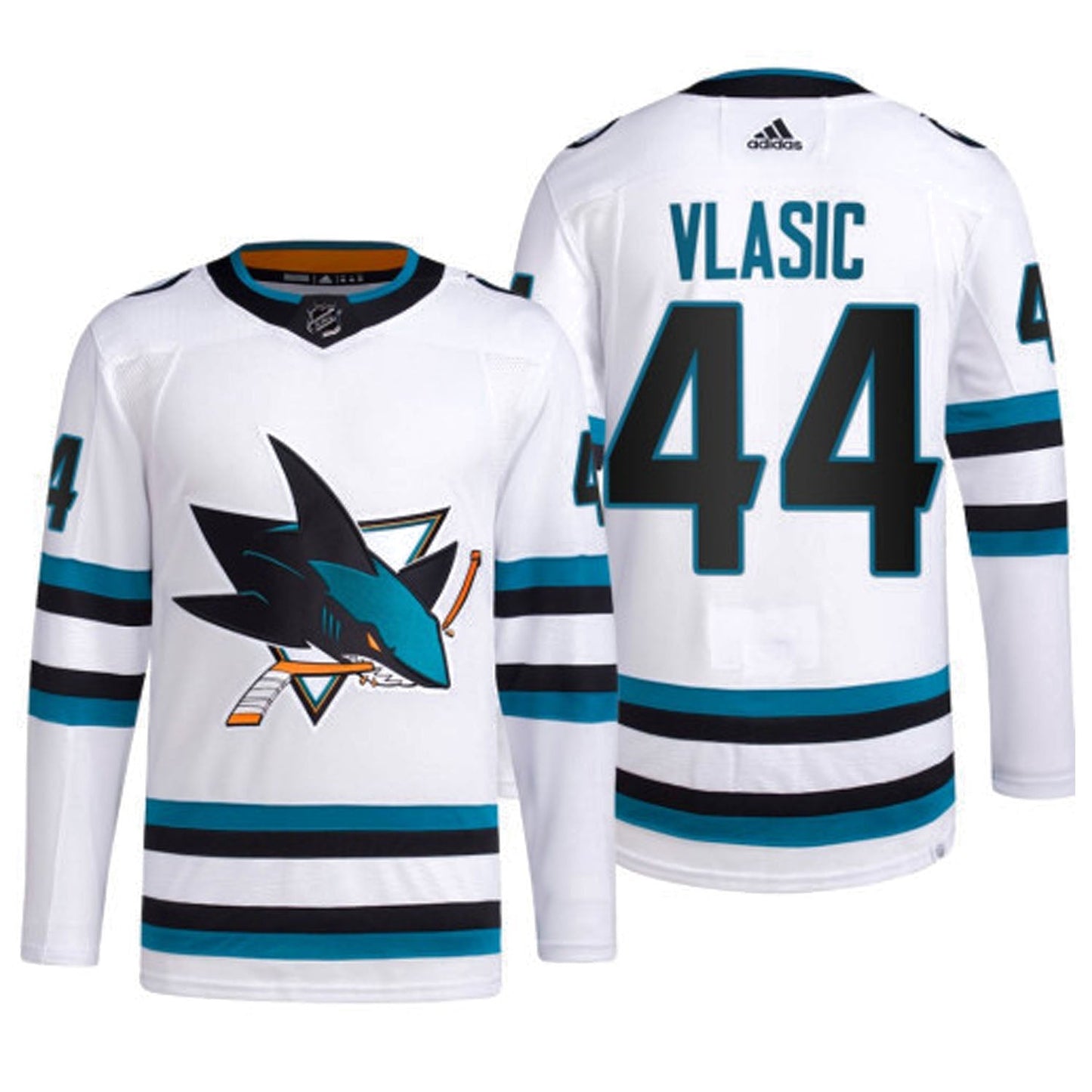 NHL Marc-Edouard Vlasic San Jose Sharks 44 Jersey