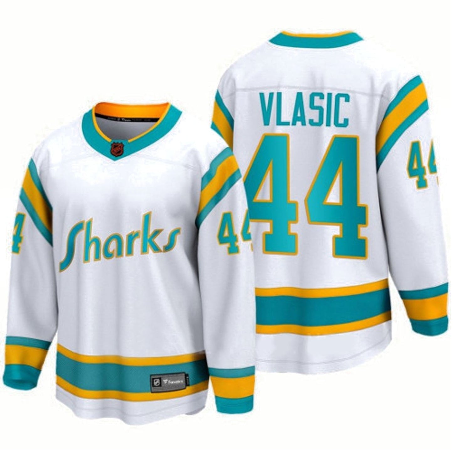 NHL Marc-Edouard Vlasic San Jose Sharks 44 Jersey