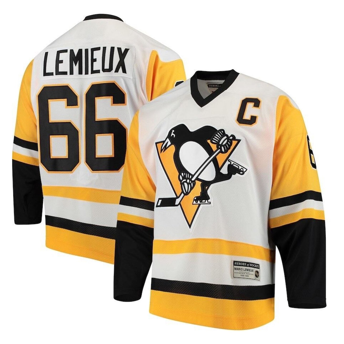 NHL Mario Lemieux Pittsburgh Penguins 66 Jersey