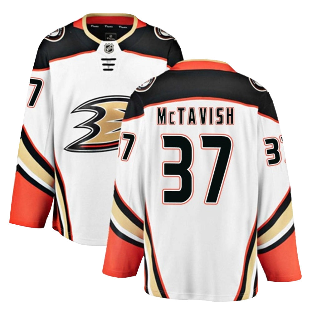 NHL Mason McTavish Anaheim Ducks 37 Jersey