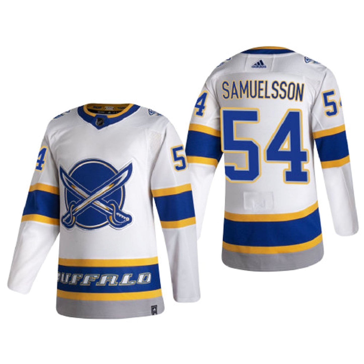 NHL Mattias Samuelsson Buffalo Sabres 43 Jersey