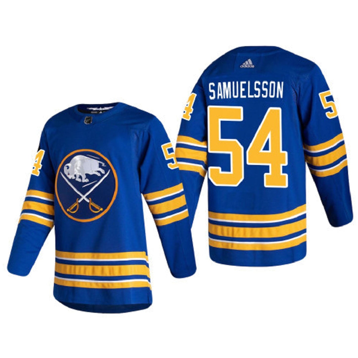 NHL Mattias Samuelsson Buffalo Sabres 43 Jersey