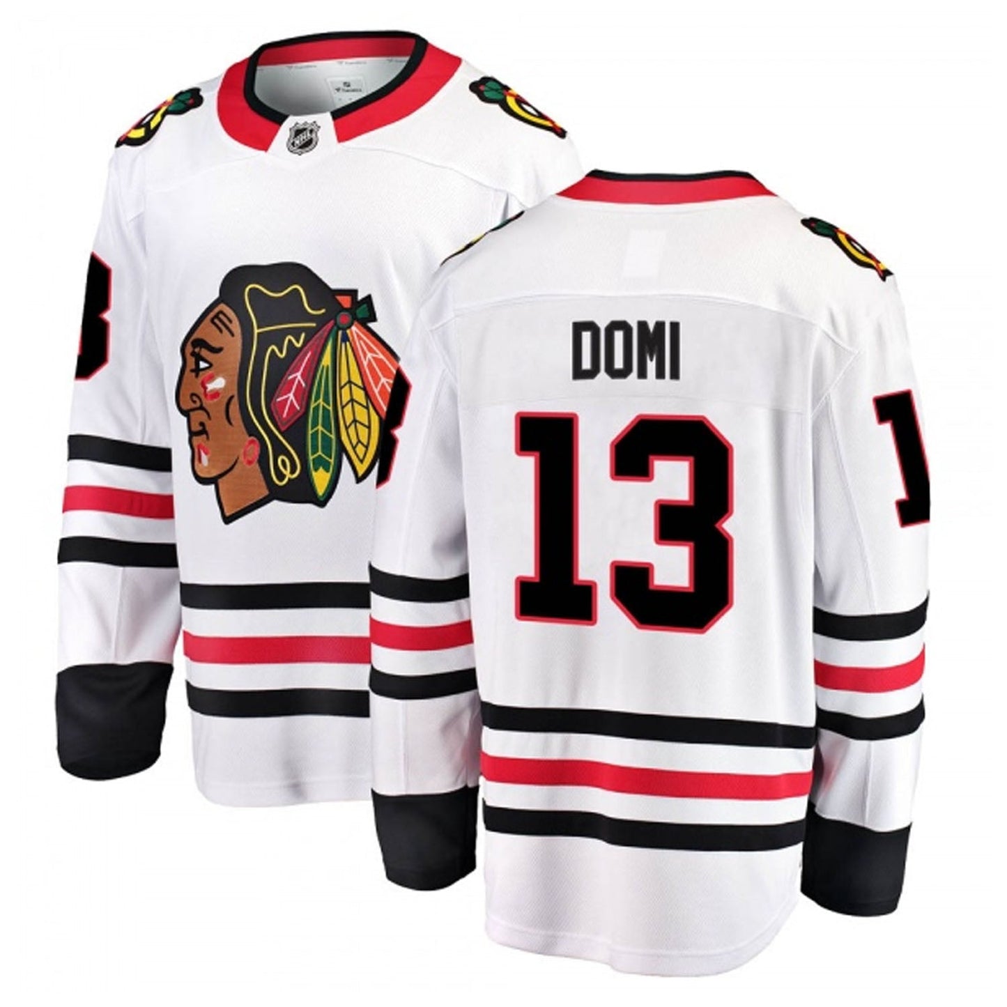 NHL Max Domi Chicago Blackhawks 13 Jersey