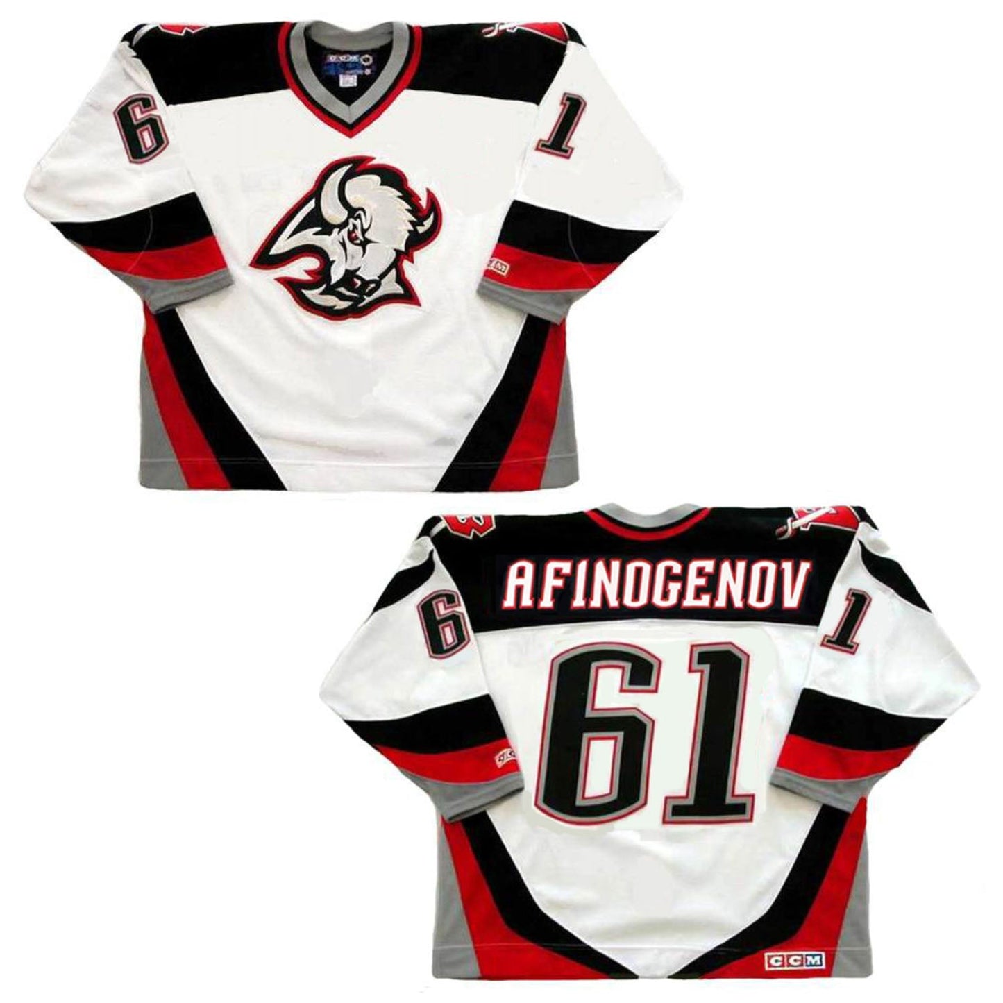 NHL Maxim Afinogenov Buffalo Sabres 61 Jersey