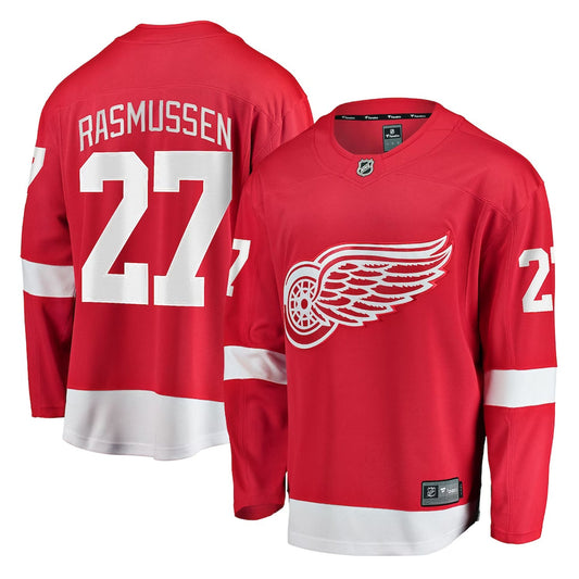 NHL Michael Rasmussen Detroit Red Wings 27 Jersey