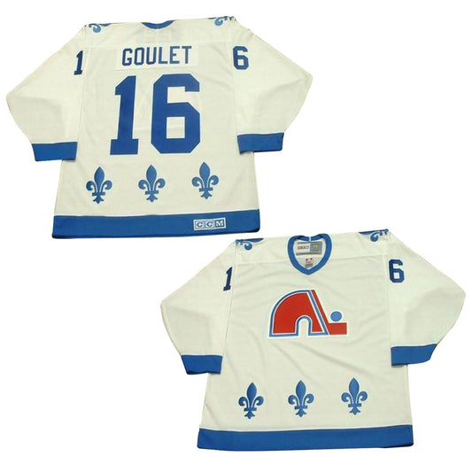 NHL Michel Goulet Quebec Nordiques 16 Jersey