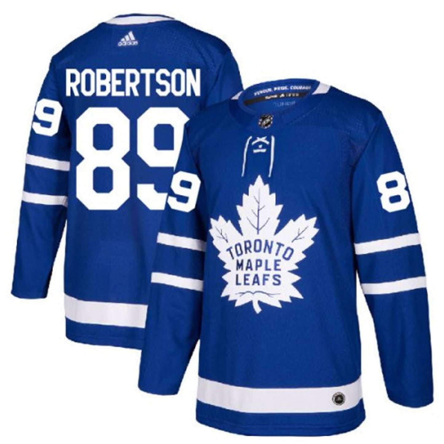 NHL Nicholas Robertson Toronto Maple Leafs 89 Jersey