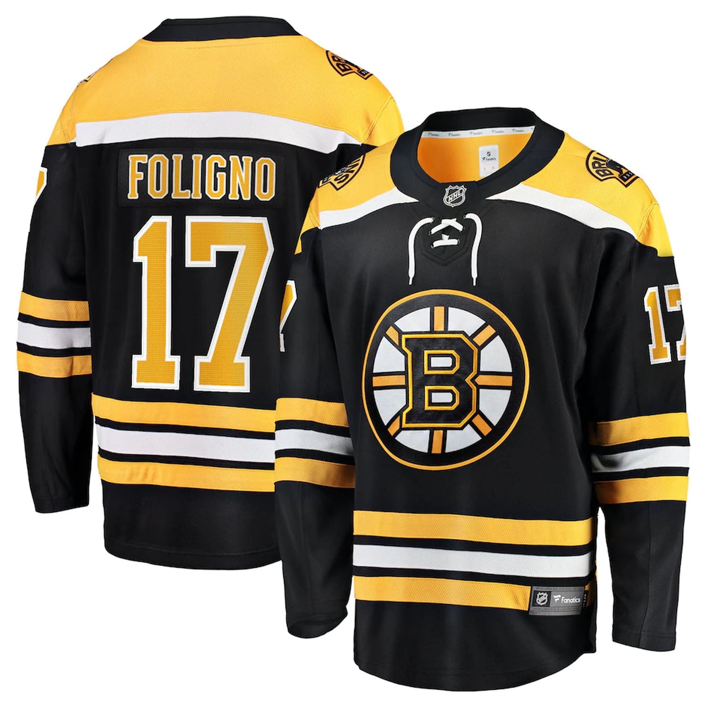 NHL Nick Foligno Boston Bruins 17 Jersey