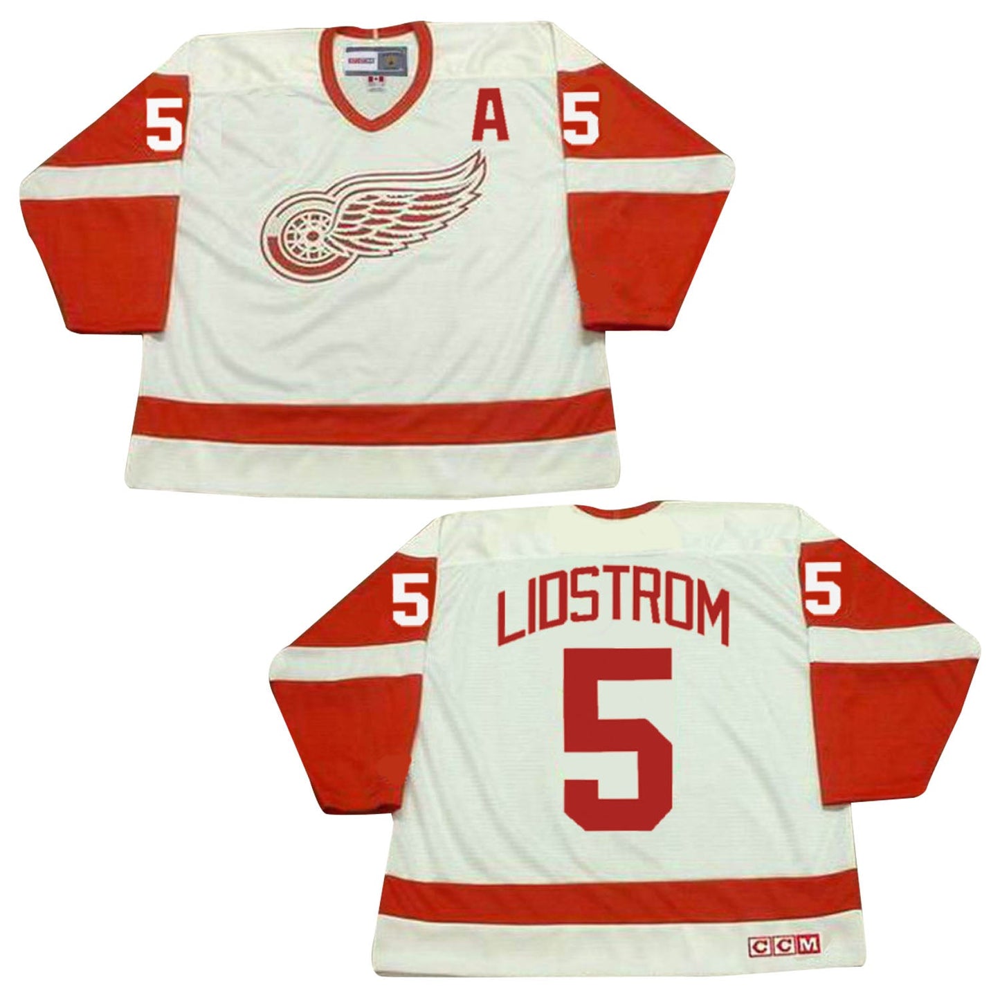 NHL Nicklas Lidstrom Detroit Red Wings 5 Jersey