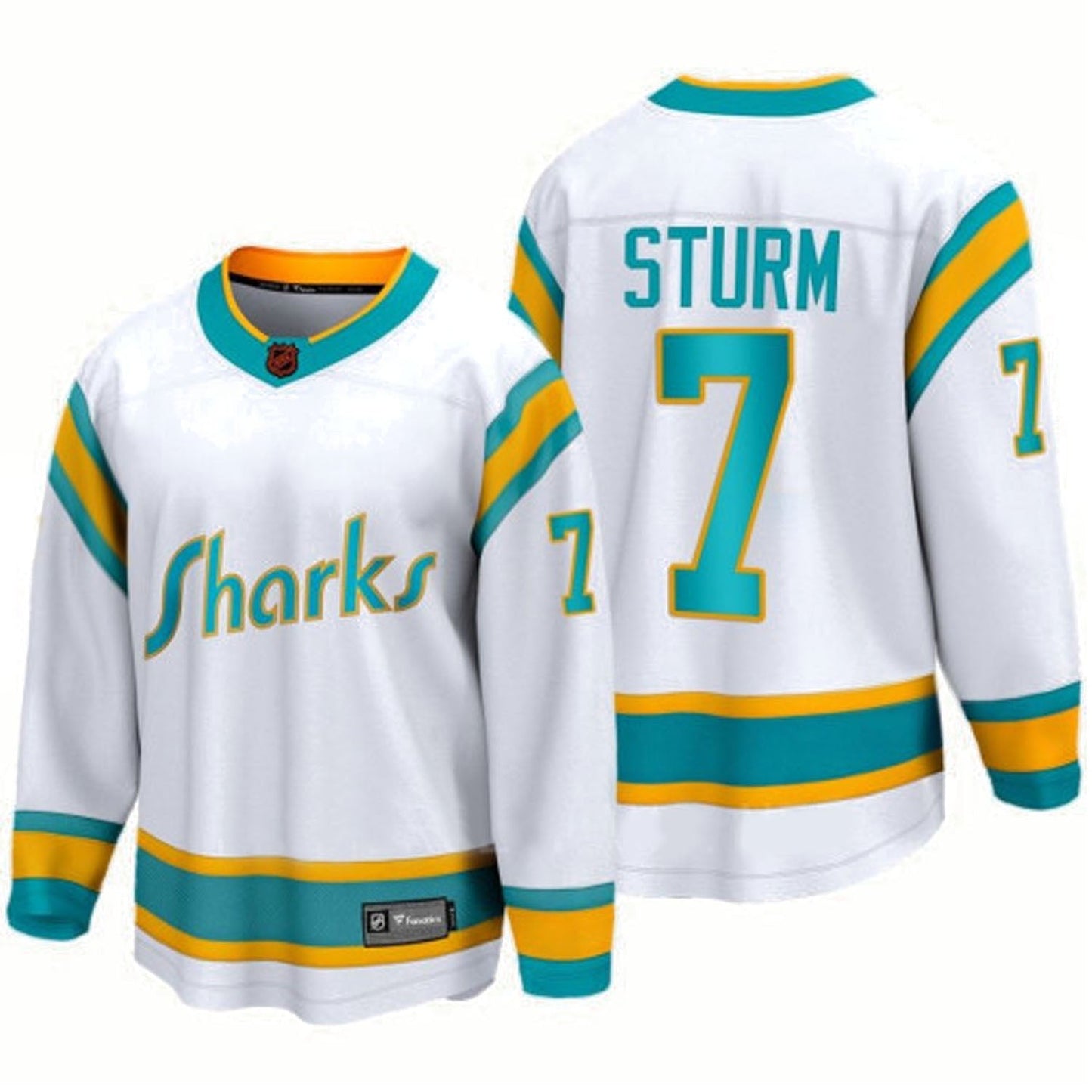 NHL Nico Sturm San Jose Sharks 7 Jersey