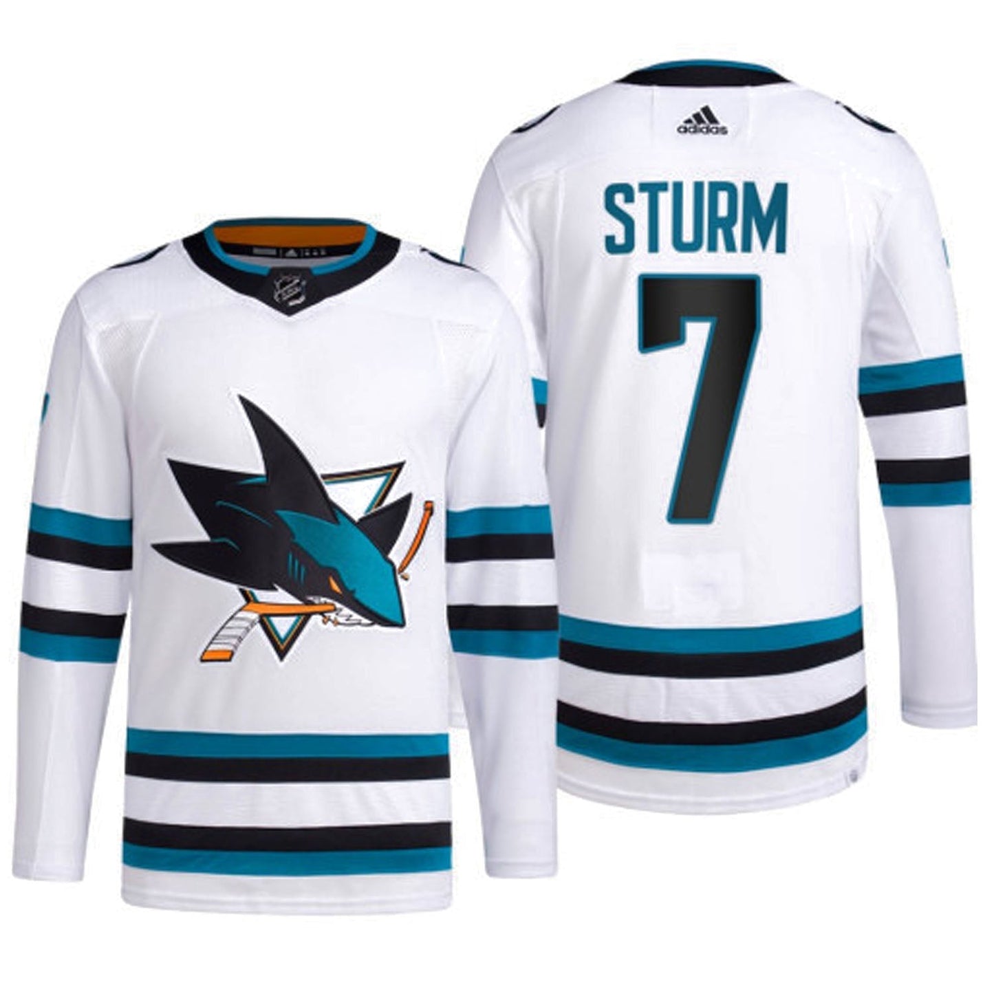 NHL Nico Sturm San Jose Sharks 7 Jersey