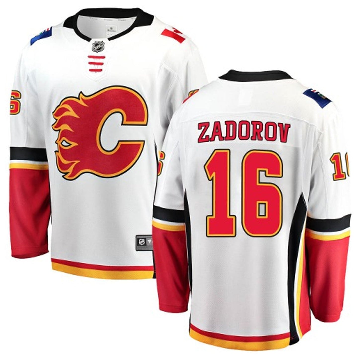 NHL Nikita Zadorov Calgary Flames 16 Jersey