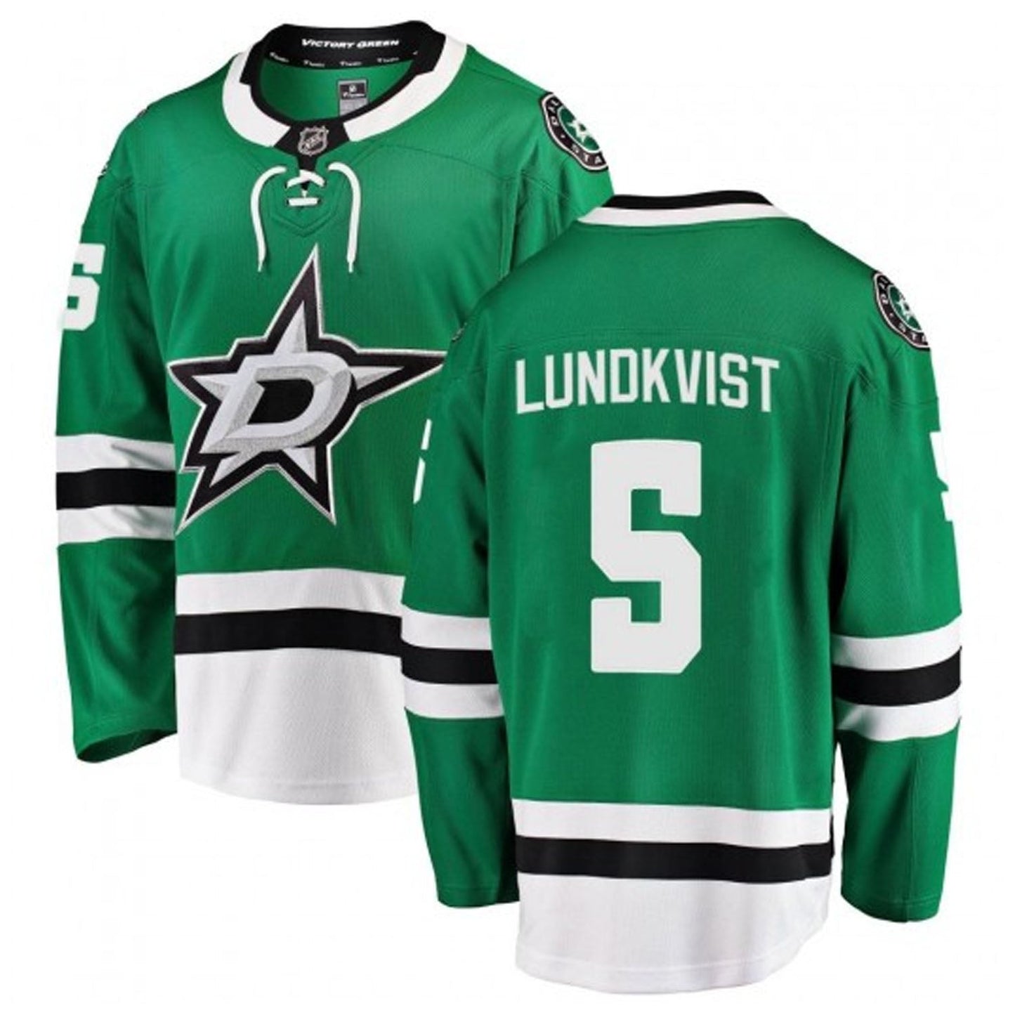 NHL Nils Lundkvist Dallas Stars 5 Jersey