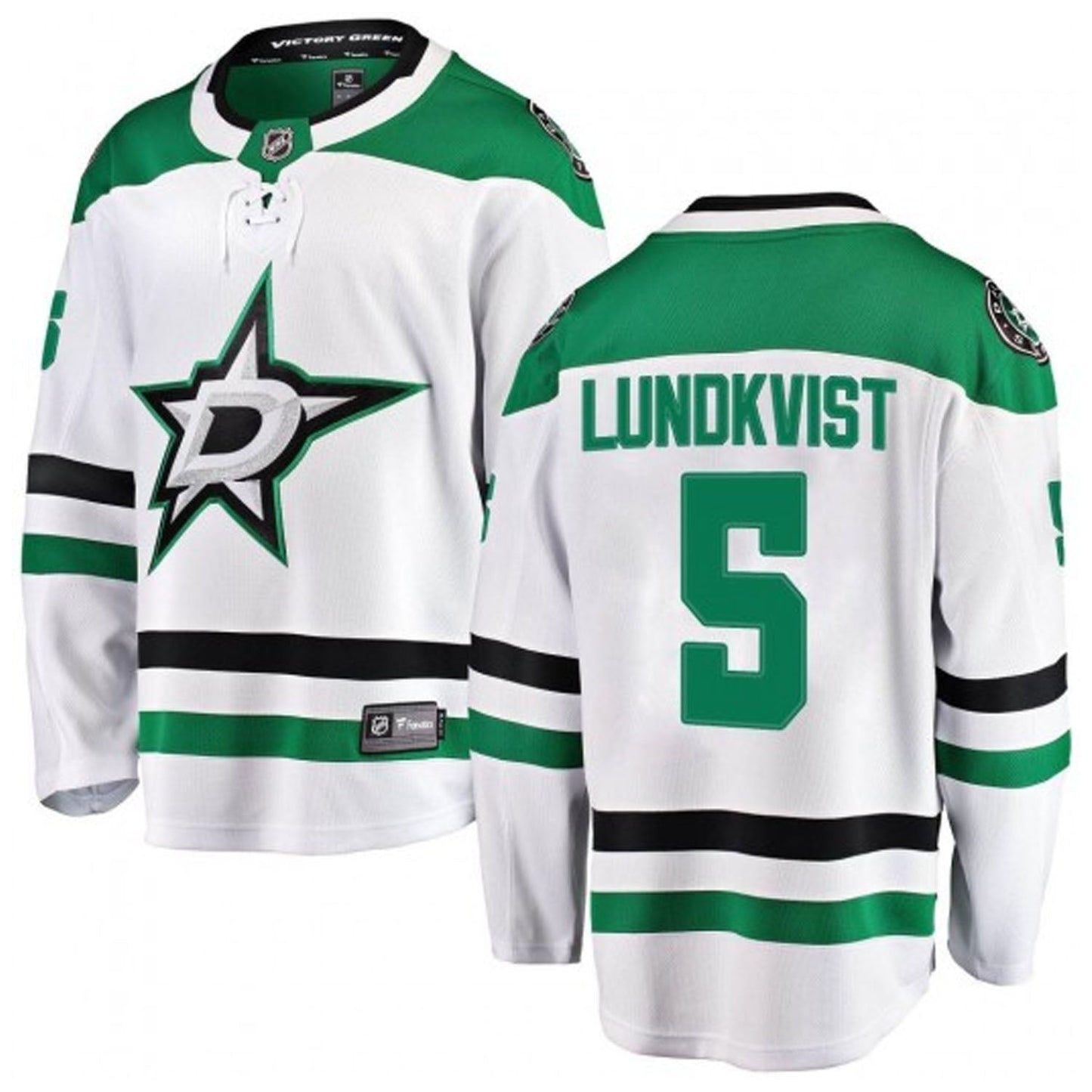 NHL Nils Lundkvist Dallas Stars 5 Jersey