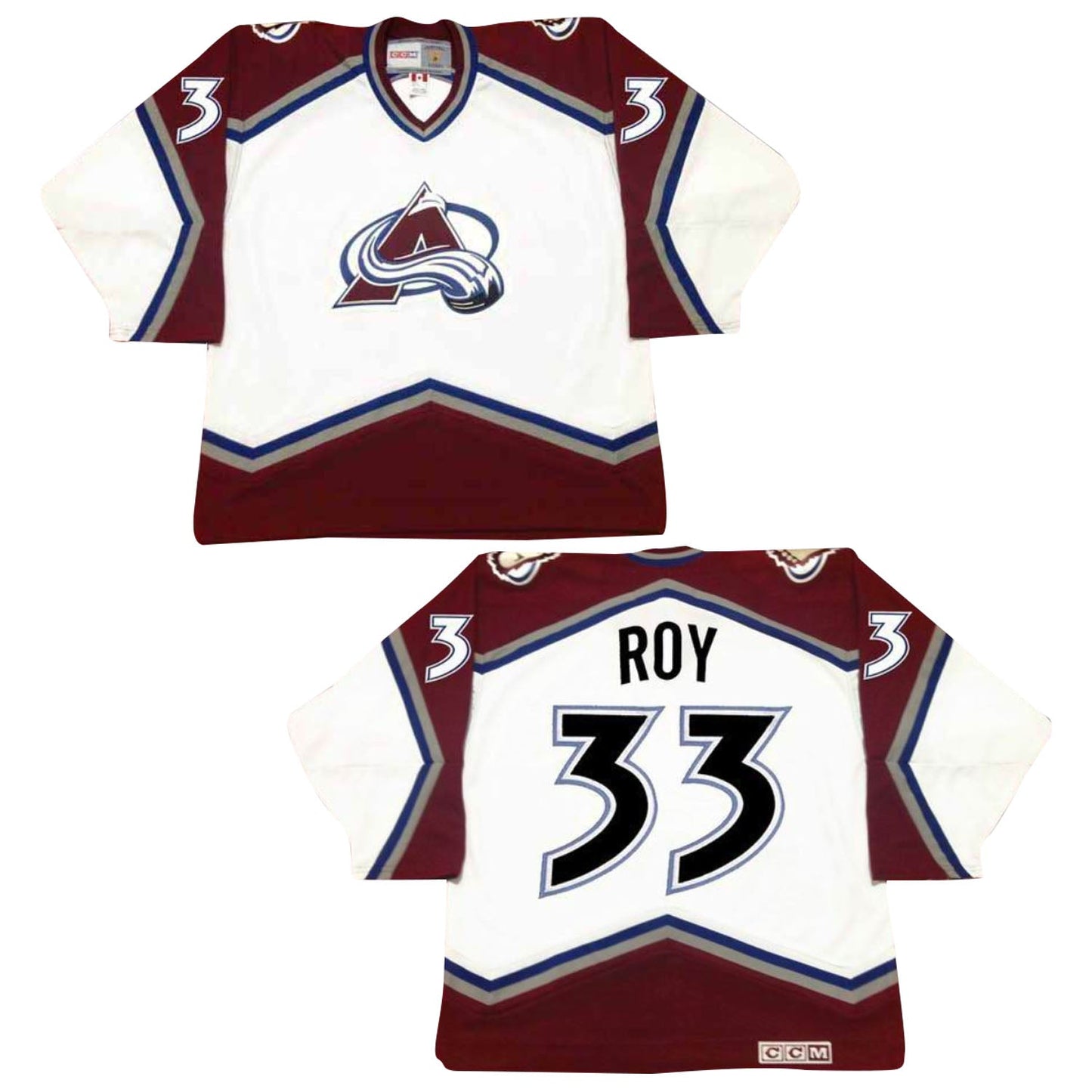 NHL Patrick Roy Colorado Avalanche 33 Jersey