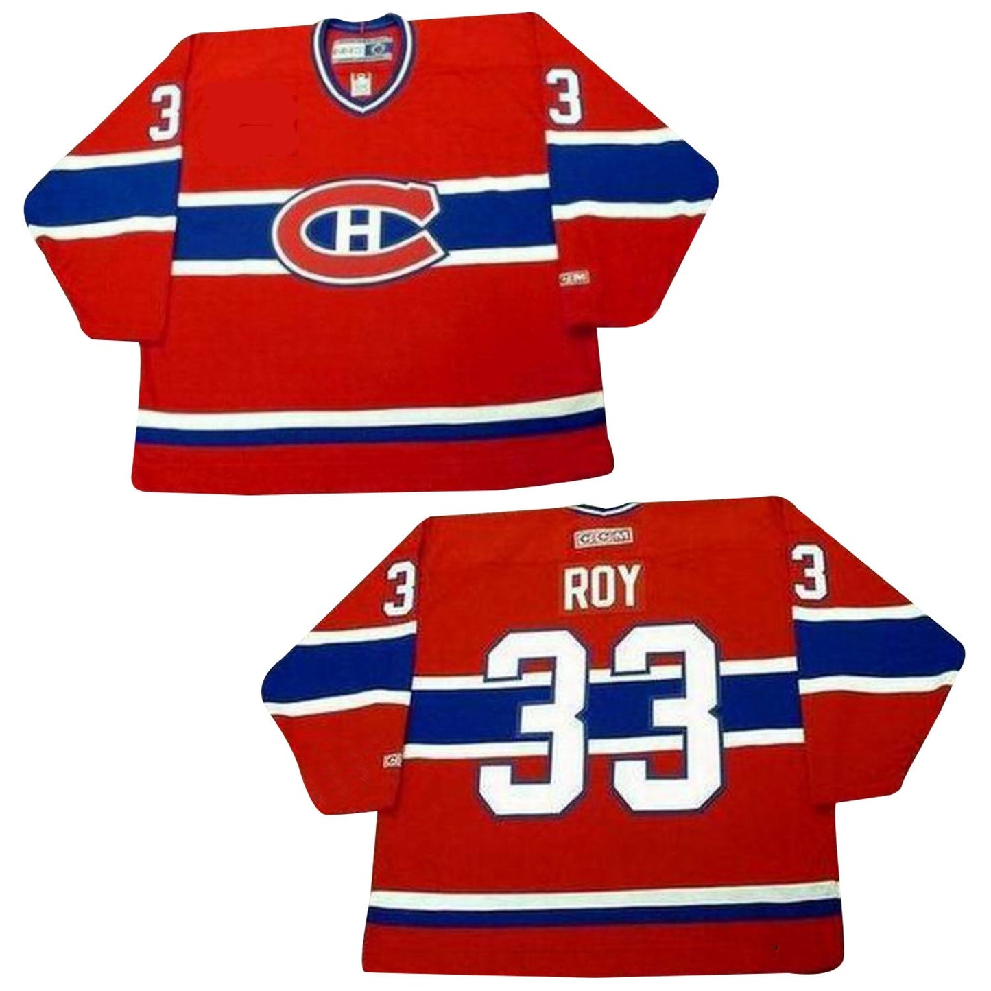 NHL Patrick Roy Montreal Canadians 33 Jersey