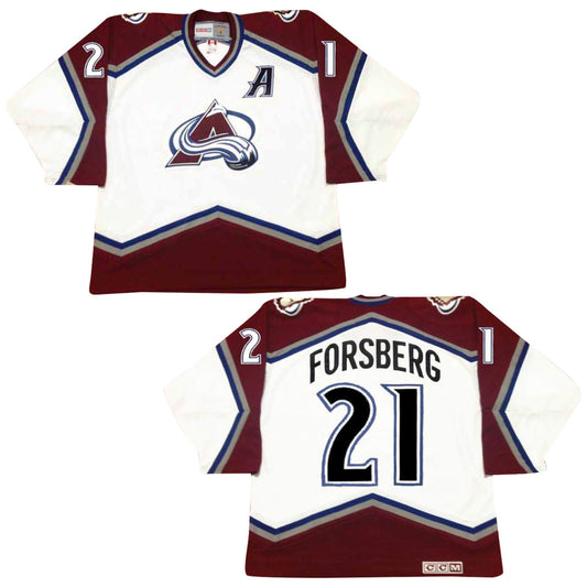 NHL Peter Forsberg Colorado Avalanche 21 Jersey