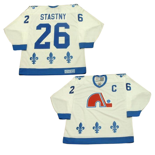 NHL Peter Stastny Quebec Nordiques 26 Jersey