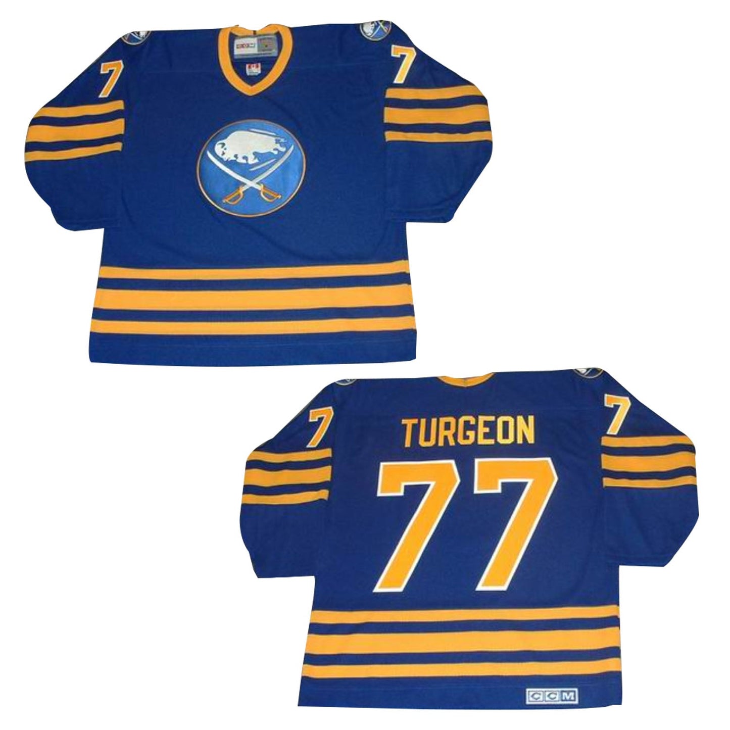 NHL Pierre Turgeon Buffalo Sabres 77 Jersey