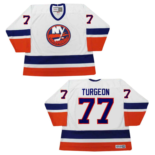 NHL Pierre Turgeon New York Islanders 77 Jersey