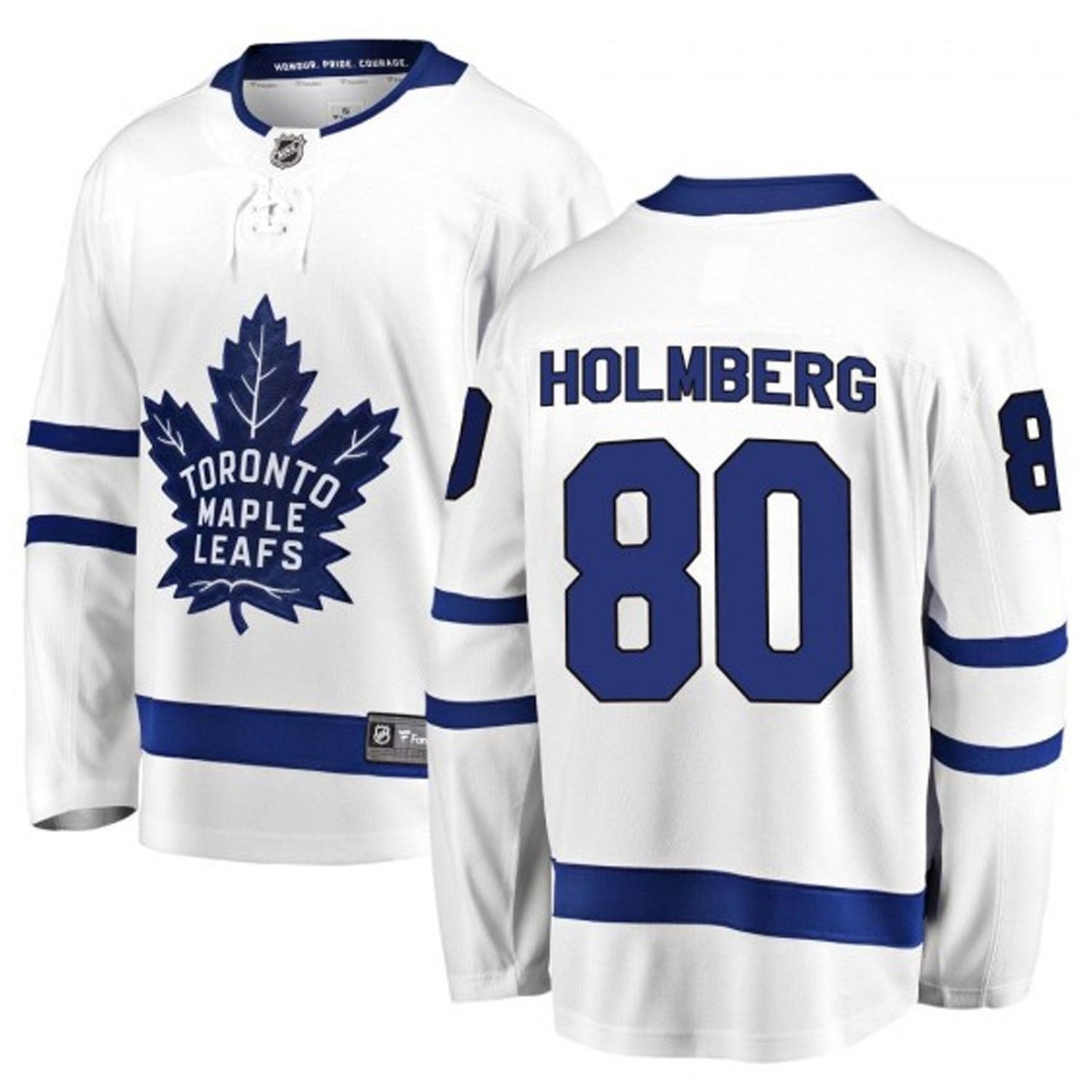 NHL Pontus Holmberg Toronto Maple Leafs 80 Jersey