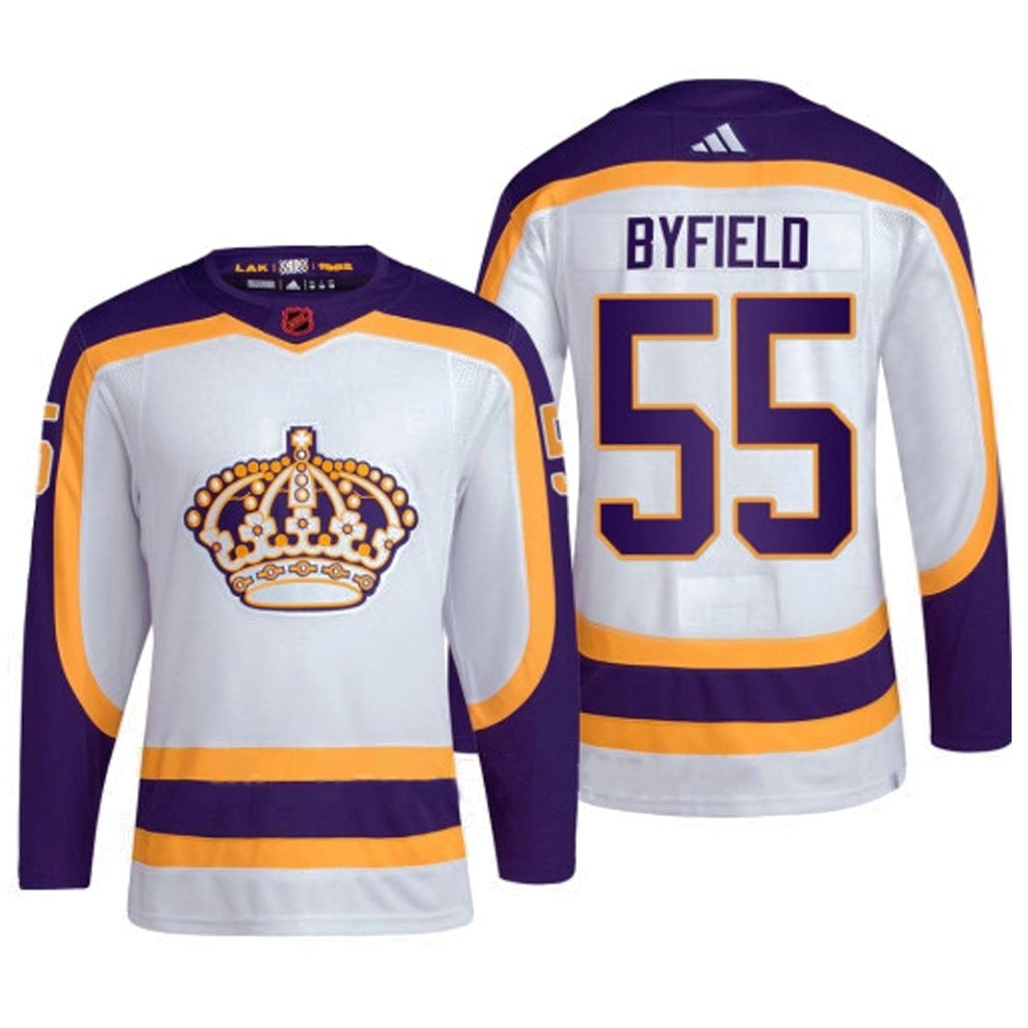 NHL Quinton Byfield La Kings 55 Jersey