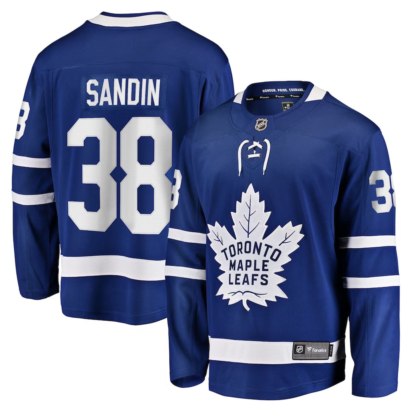 NHL Rasmus Sandin Toronto Maple Leafs 38 Jersey