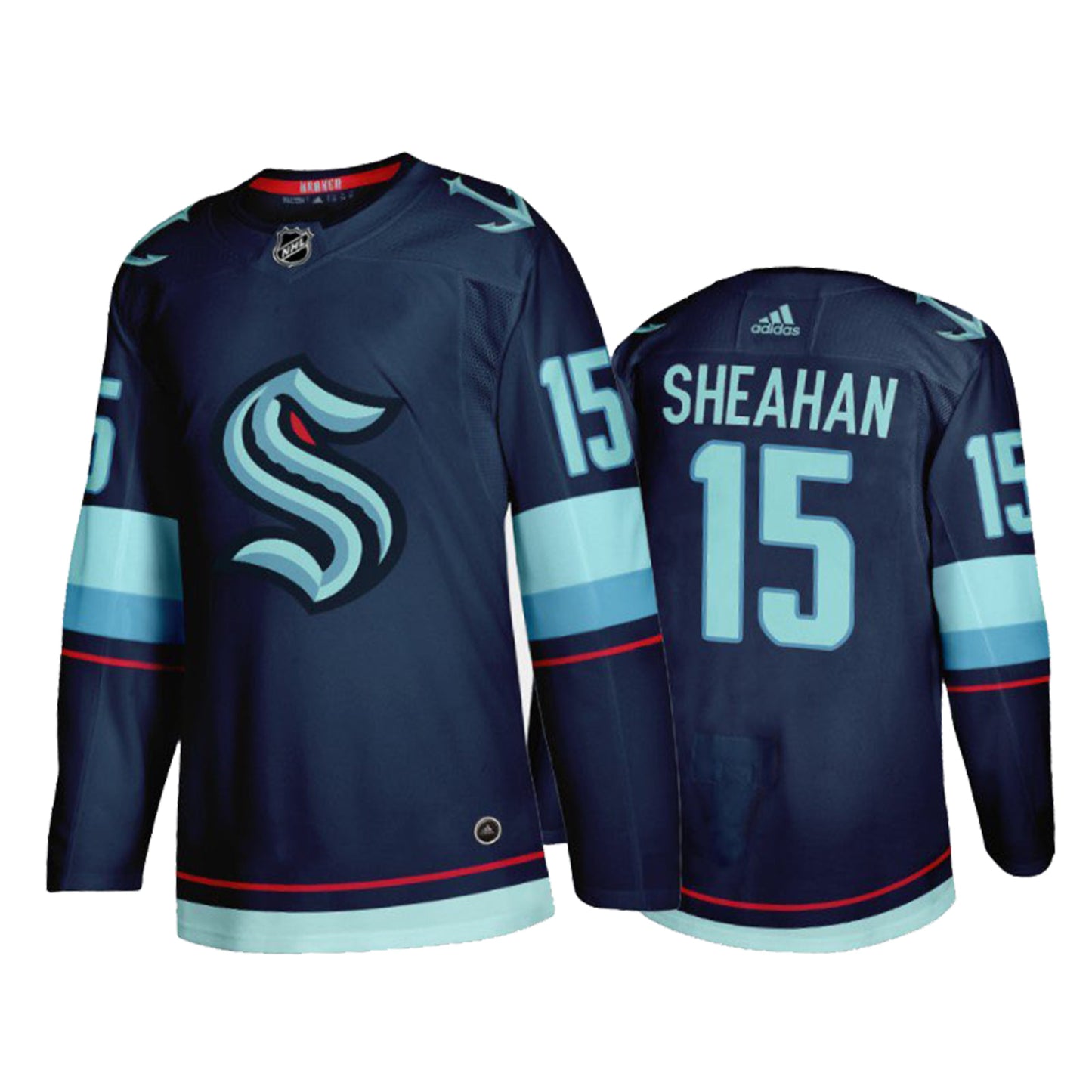 NHL Riley Sheahan Seattle Kraken 15 Jersey