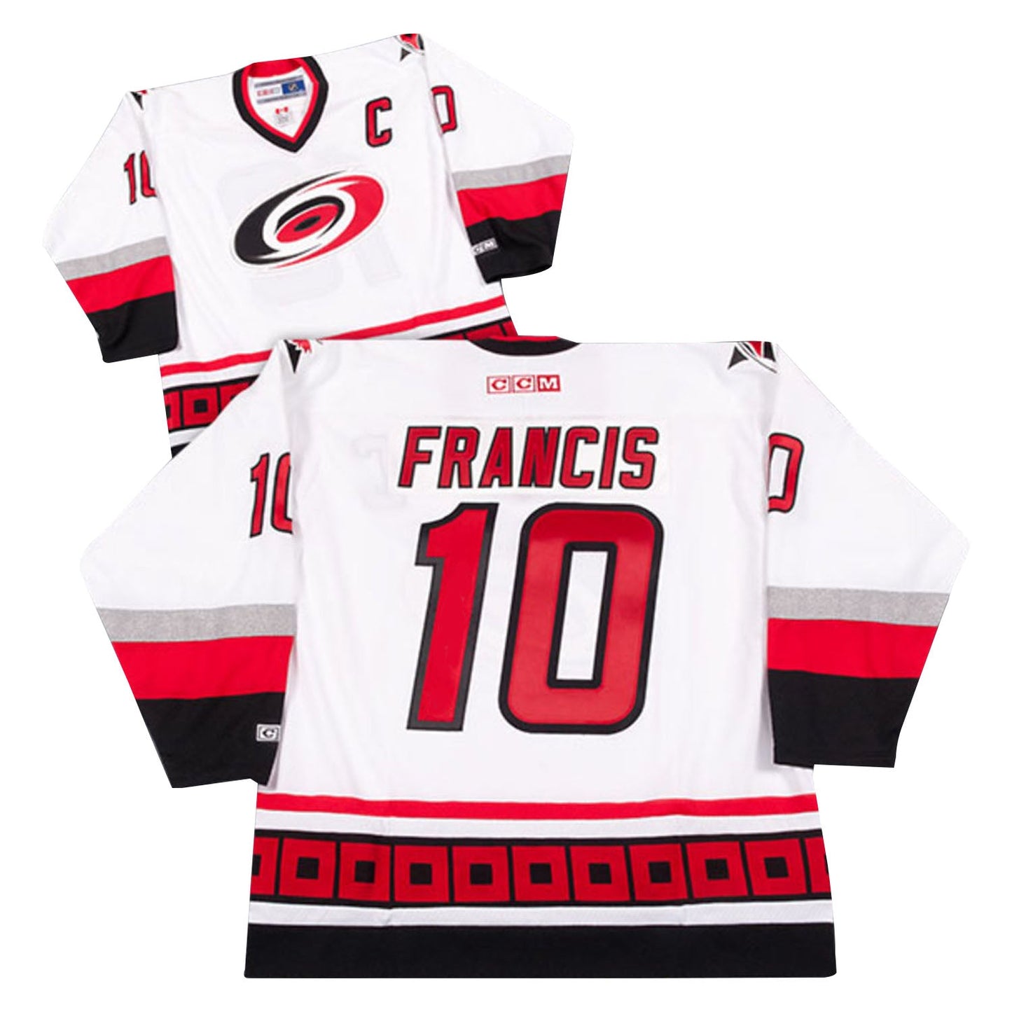 NHL Ron Francis Carolina Hurricanes 10 Jersey