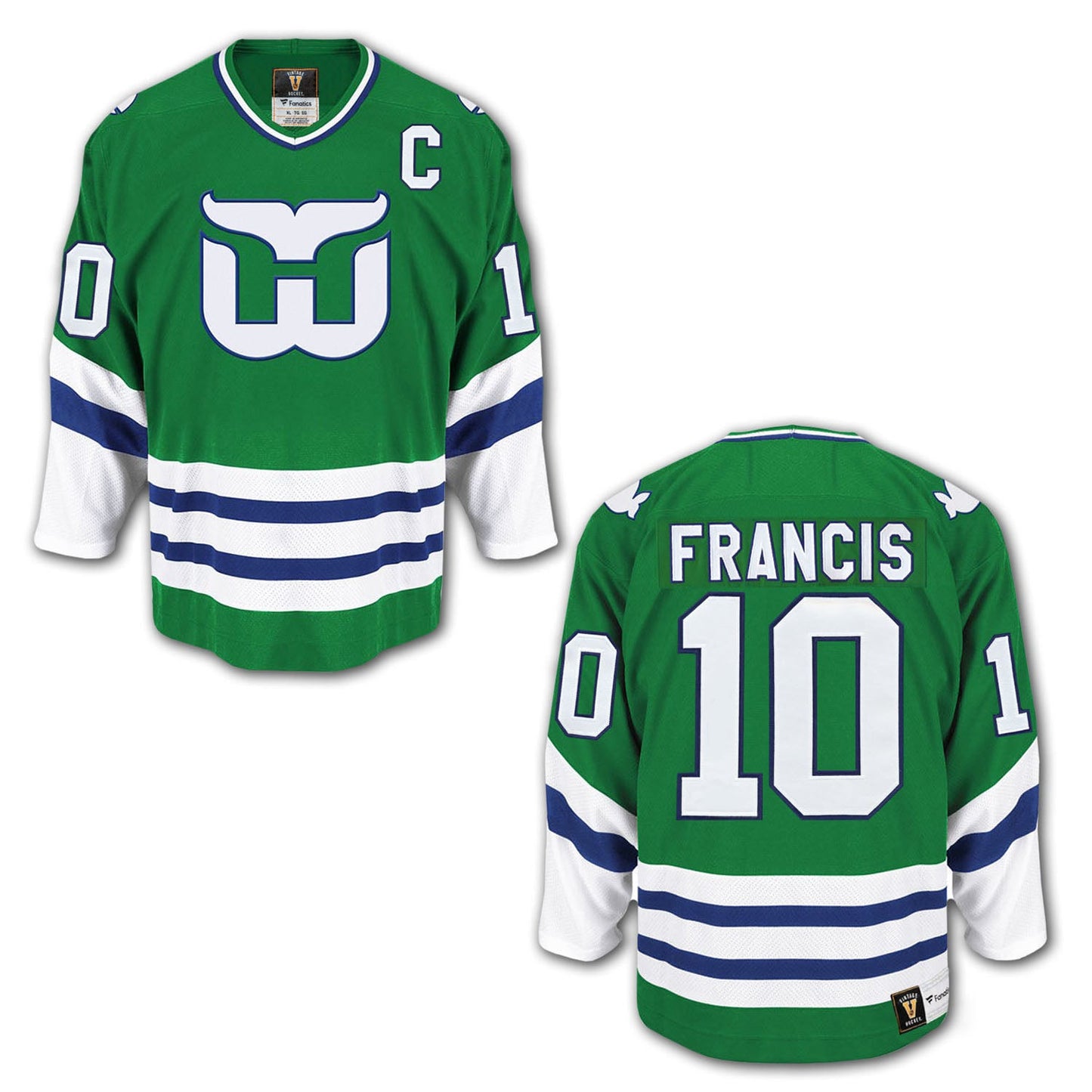 NHL Ron Francis Hartford Whalers 10 Jersey