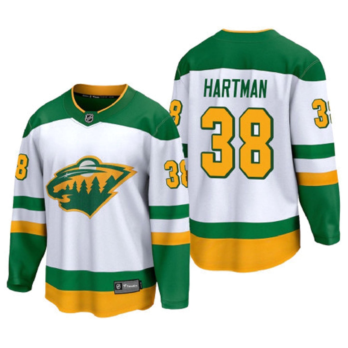 NHL Ryan Hartman Minnesota Wild 38 Jersey