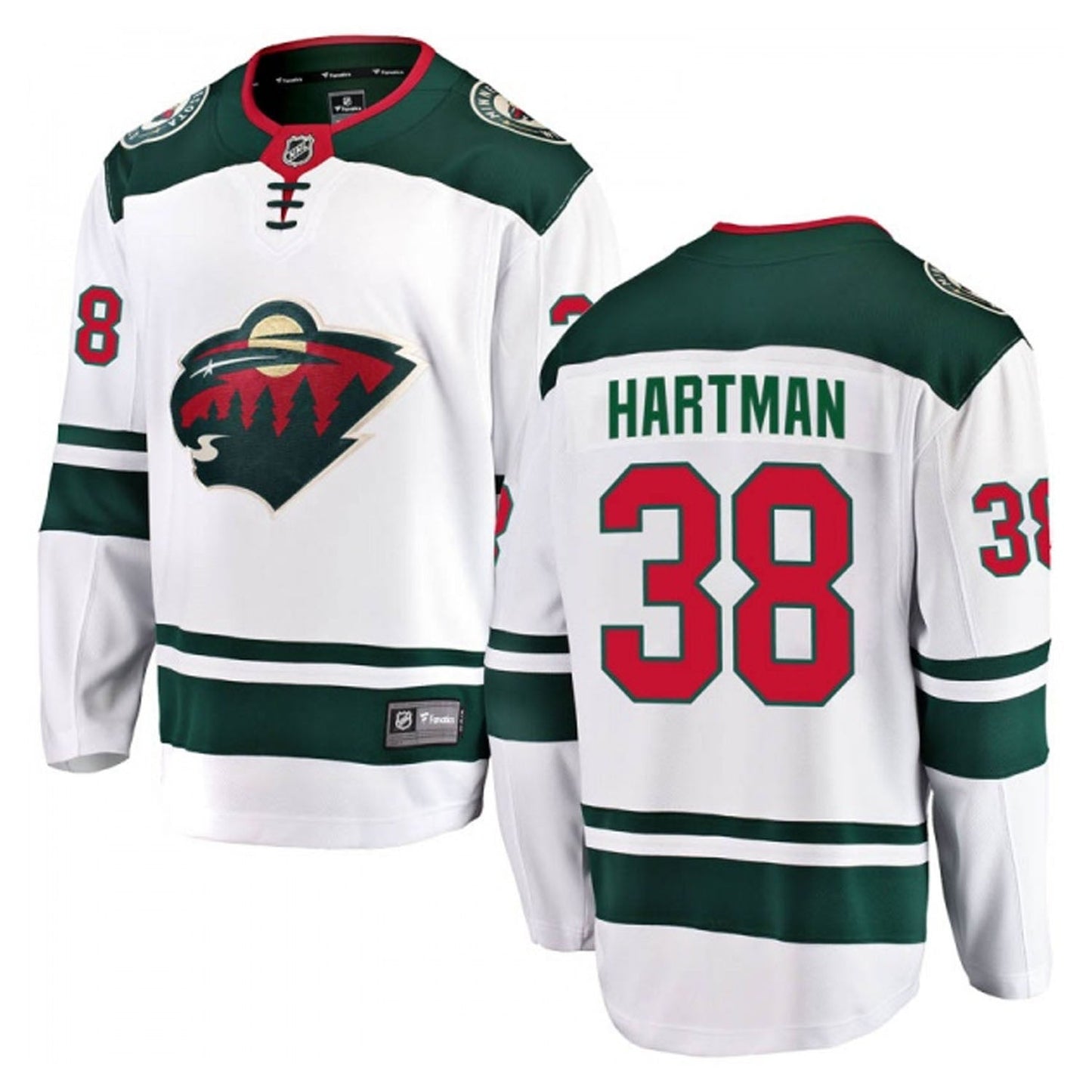 NHL Ryan Hartman Minnesota Wild 38 Jersey
