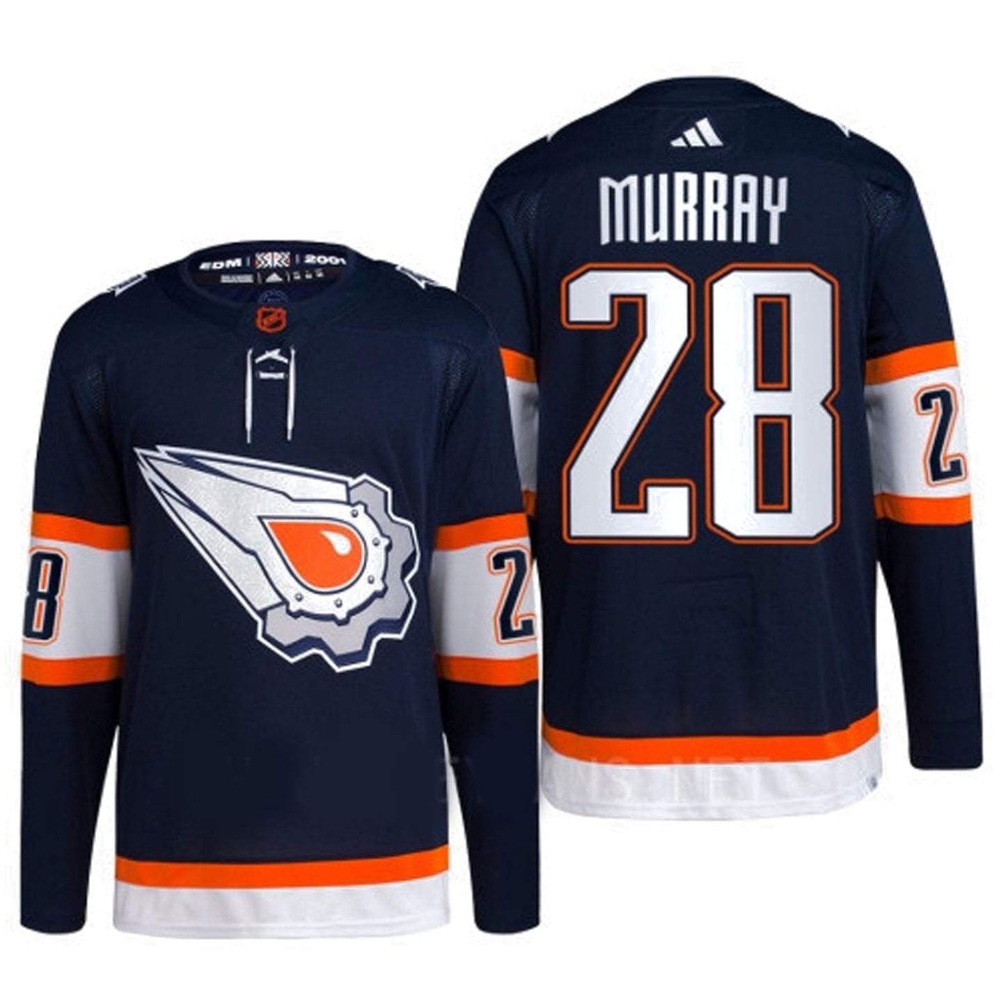 NHL Ryan Murray Edmonton Oilers 28 Jersey