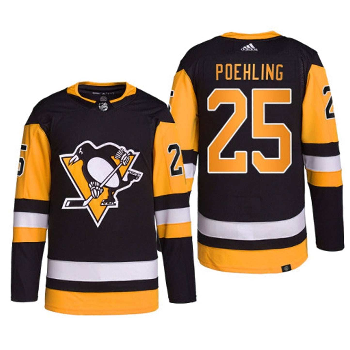 NHL Ryan Poehling Pittsburgh Penguins 25 Jersey