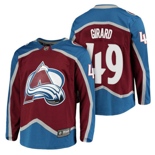 NHL Sam Girard Colorado Avalanche 49 Jersey