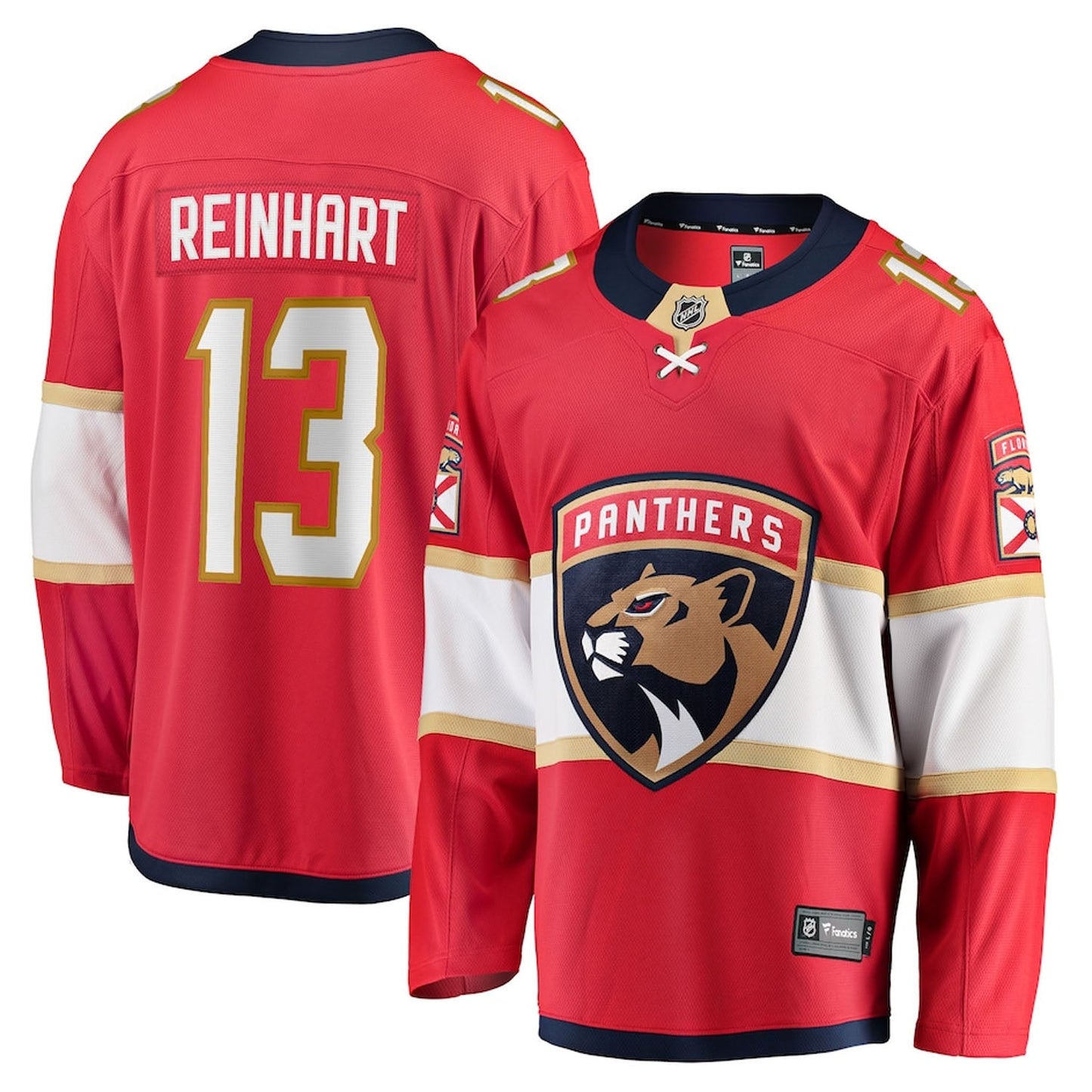 NHL Sam Reinhart Florida Panthers 13 Jersey